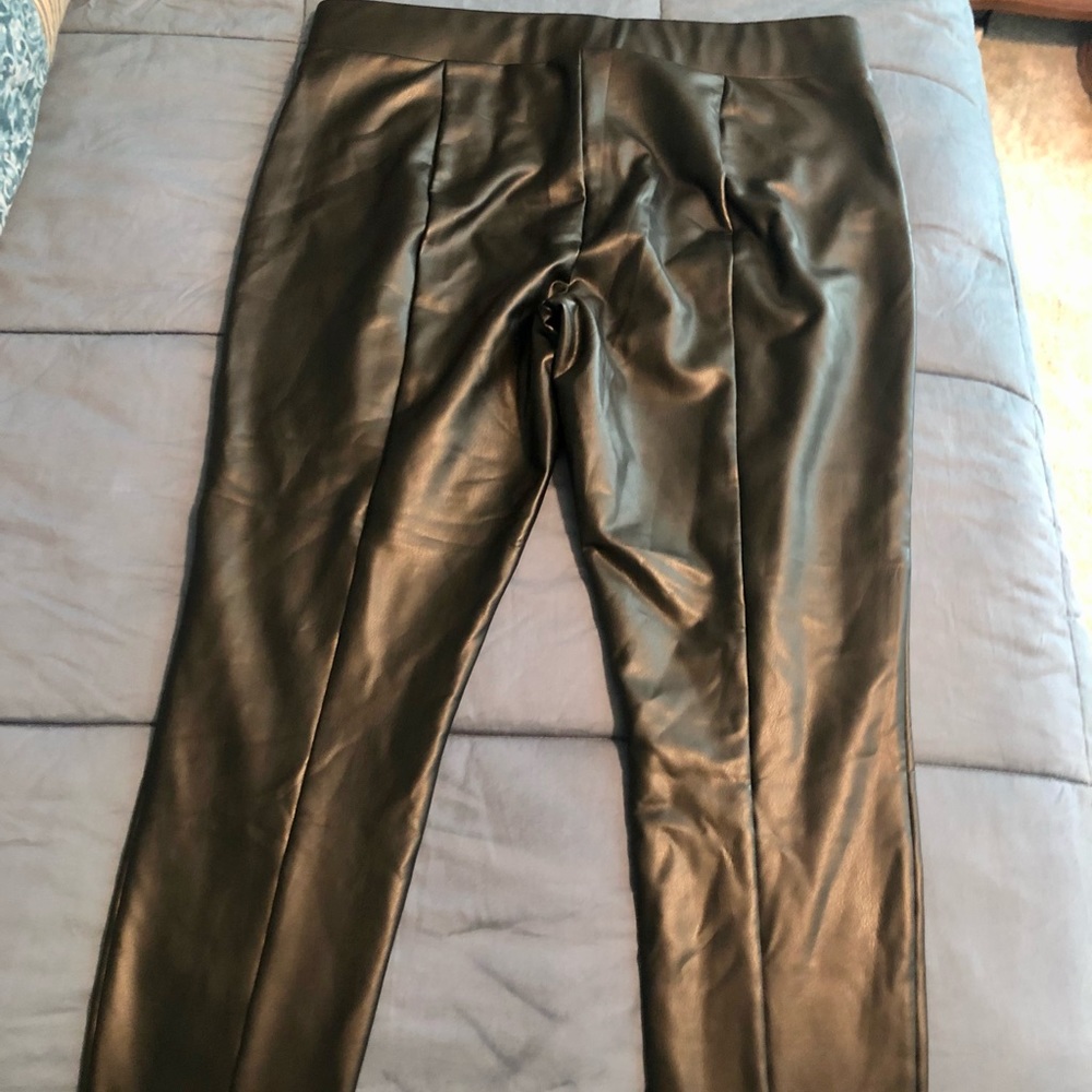 NWT Faux Leather Leggings